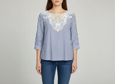 bluzka w paski pepco: Orsay, Bluzka damska, rozmiar S — 7