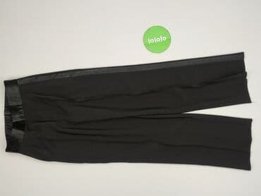 duże rozmiary ekskluzywne sukienki plus size: Material trousers for women, size 2XS (EU 32) — 2