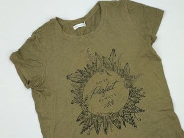 koszulki keya z nadrukiem: Bershka, T-shirt damski, rozmiar S — 1