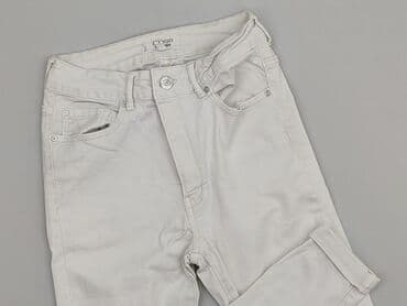 biale szerokie jeansy: Mango, Jeansy damskie, rozmiar S — 1