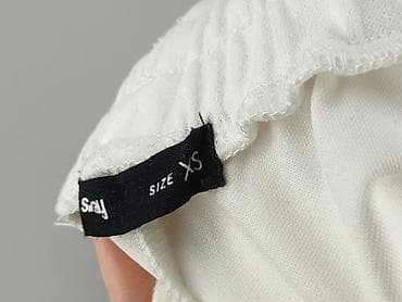 w klapkach tekst: Sinsay, Spodnie dresowe damskie, rozmiar XS — 5