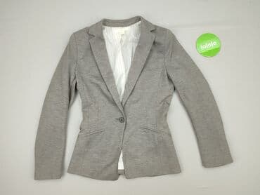 czerwona marynarka damska h m: H&M, Marynarka damska, rozmiar S — 2