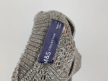 srebrne dodatki do sukienki: M&S Collection, Sweter damski, L — 4