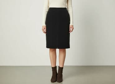 sztruksowa spódnice midi: Spódnica damska, rozmiar S — 1