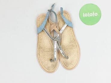 klapki z brylantami: Sandały damskie, rozmiar 41 — 2