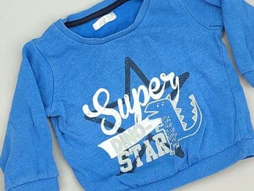 pięć lat w paski bluza w paski swiat: Sweatshirt, Pepco, 6-9 months, condition - Good — 1