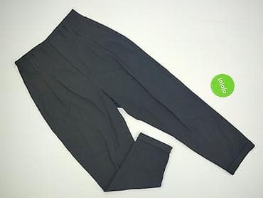 pull and bear spodnie lniane: Bershka, Spodnie materiałowe damskie, rozmiar L — 2