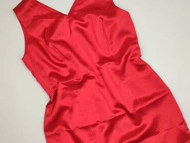 czerwona sukienka w litere a: Sukienka damska, rozmiar M — 1