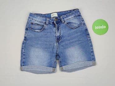 krótkie spodenki z dziurami: Denim Collection, Szorty damskie, rozmiar S — 2