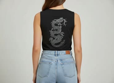 compression sleveless t shirty: T-shirt damski, rozmiar S — 1