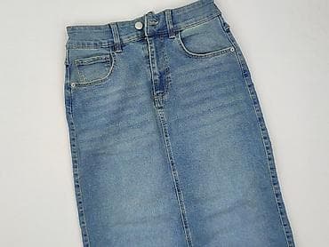 dżins tekst: Spódnica damska, rozmiar S — 1