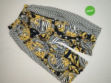 legginsy woskowane matowe: Versace, Spodnie materiałowe damskie, rozmiar One size — 3