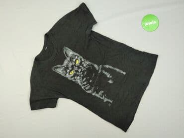 reserved t shirty z kotem: T-shirt damski, rozmiar M — 2