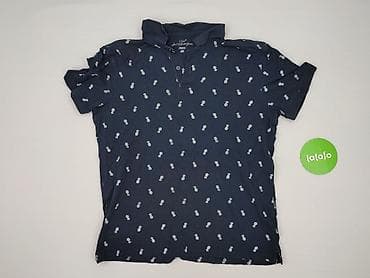 hawajska: H&M L.O.G.G., Koszulka polo dla mężczyzn, rozmiar M — 2