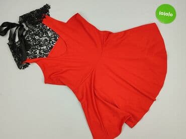 czerwone krótkie sukienki na wesele: Colloseum, Sukienka damska, rozmiar S — 3