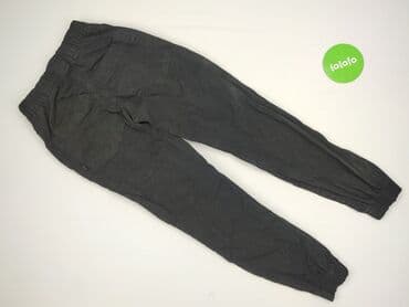 czarne jeansy bershka: Bershka, Spodnie materiałowe damskie, rozmiar 2XS — 3