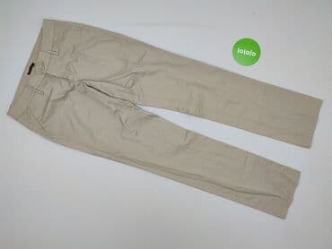 beżowe buty na koturnie ccc: Sisley, Spodnie materiałowe damskie, M — 2