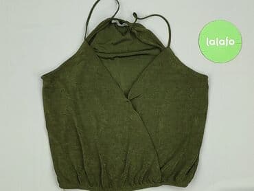 bluzki złotą nitką: Bershka, Top damski, rozmiar S — 2