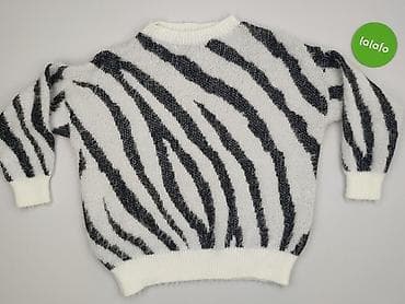 sweter zebra: Maglione, Sweter damski, rozmiar 5XL — 2