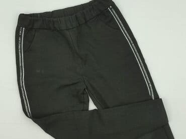 joggery damskie plus size: Material trousers for women, size XL — 2