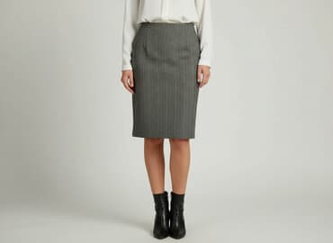 plisowane spódnice szara: Blue shadow, Spódnica damska, rozmiar L — 6