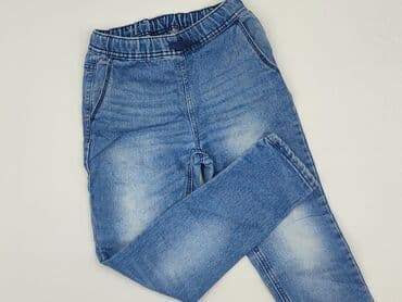 romwe tops: Spodnie jeansowe, Little kids, 9 lat, 128/134, stan - Bardzo dobry — 1