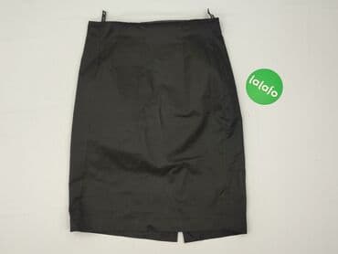 czarne prosta spódnice midi: Spódnica damska, rozmiar L — 2