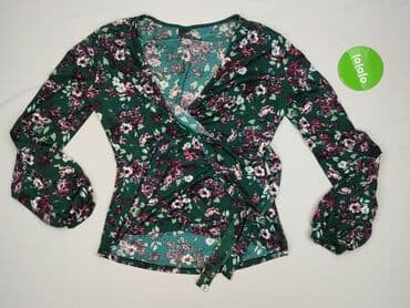 jaki krawat do zielonej sukienki: Gina Tricot, Bluzka damska, rozmiar S — 2