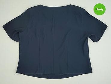 kaskada bluzki: Bluzka damska, rozmiar 4XL — 3