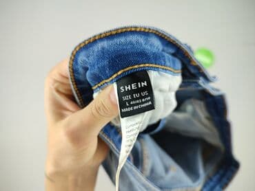 kurtka jeansowa shein: Shein, Jeansy damskie, rozmiar L — 4