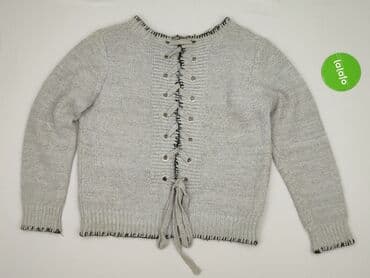 кофти жіночі польські: SZACHOWNICA, Women`s sweater, size XL (EU 42) — 3