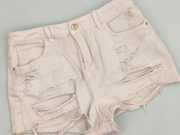 krótkie spodenki różowe: Denim Co, Szorty damskie, rozmiar M — 1