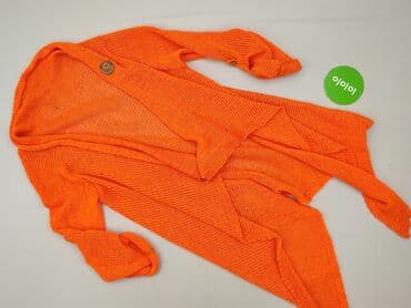 kolorowa kurtka puchowa: Kardigan damski, rozmiar M — 2