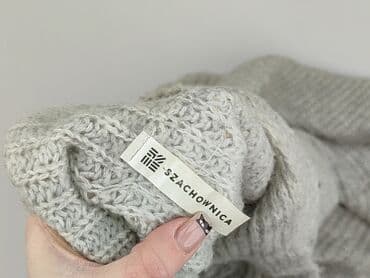 tanie narzutki damskie: SZACHOWNICA, Kardigan damski, rozmiar One size — 4