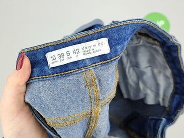 patchworkowe jeansy: Denim Co, Shorts for women, M — 4