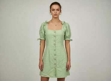 reserved sukienka butelkowa zieleń: Trendyol, Sukienka damska, rozmiar M — 7