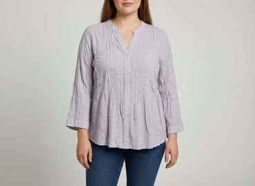 lawendowa bluzki damskie: BM, Bluzka damska, rozmiar XL — 6