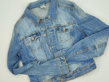 t shirt nirvana hm: H&M, Kurtka jeansowa damska, rozmiar M — 1