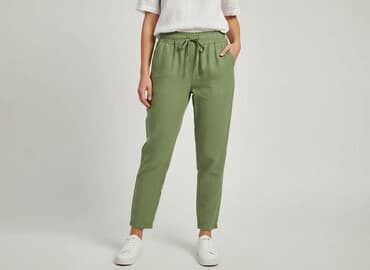 reserved spodenki krótkie: Reserved, Spodnie materiałowe damskie, rozmiar XS — 6