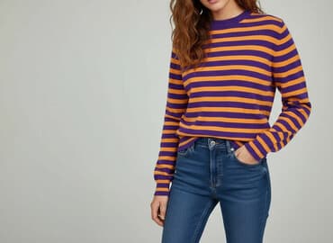 sweter z futerkiem zara: Zara, Women`s sweater, size S — 1