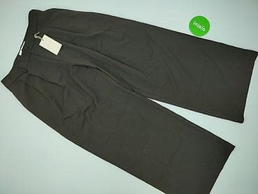 material trousers: Spodnie materiałowe damskie, rozmiar L — 2