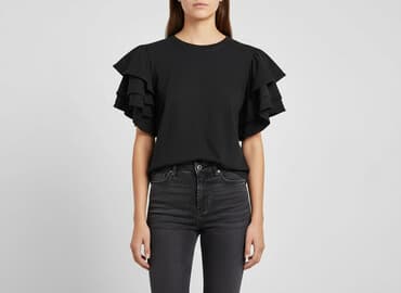 zara sukienki wyprzedaże: Zara, T-shirt damski, rozmiar M — 6