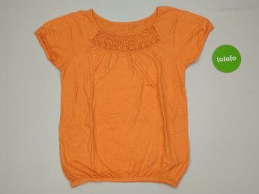 pomaranczowa koszula damska: Bluzka damska, S — 2