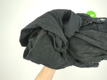 czarne jeansy bershka: Bershka, Spodnie materiałowe damskie, rozmiar 2XS — 4