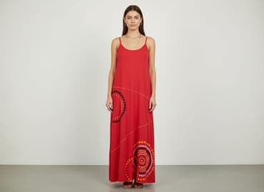 czerwone body intimissimi: Sukienka damska, rozmiar M — 6