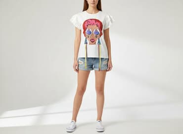 koszulki bez rękawów damskie versace: Футболка жіноча, розмір M — 1