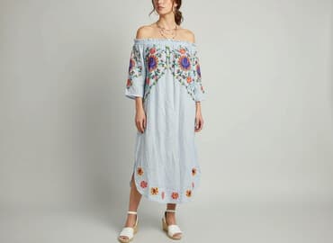 zara sukienka bufiaste rękawy: Zara, Sukienka damska, rozmiar S — 7