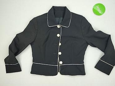 pull and bear kurtka czarna: Marynarka damska, rozmiar S — 2