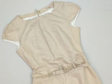 sukienki beżowe midi: Sukienka damska, rozmiar M — 1