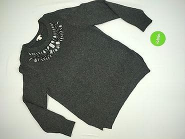 hm szary sweter: H&M, Sweter damski, rozmiar L — 2